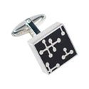 Black Dots Cufflinks