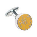 Yellow Dots Cufflinks