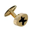 Gold Blob Cufflinks