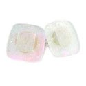 Glacial Ice Glass Cufflinks