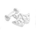 Comedy and Tragedy Cufflinks