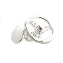 Sterling Steering Wheel Cufflinks
