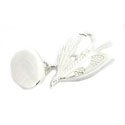 Sterling Fishing Lure Cufflinks