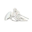 Sterling Skier Cufflinks