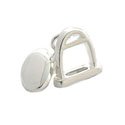 Sterling Stirrup Cufflinks