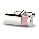 Pink Cotton Wrap Cufflinks
