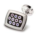 Purple Spots Cufflinks