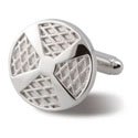 Ventilated Graphite Mesh Cufflinks