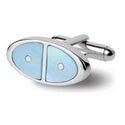 Blue Mother of Pearl Cufflinks