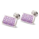 Swirl Circle Cufflinks