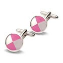 Pink Pie Cufflinks