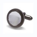 Textured Edge Cufflinks