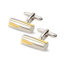 Scooped Barrel Cufflinks