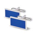 Rectangular Royal Blue Cufflinks