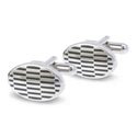 Rectangular Inlay Cufflinks