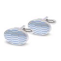 Rectangular Inlay Cufflinks