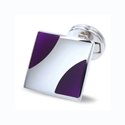 Sterling Corner Edge Cufflinks