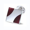 Sterling Corner Edge Cufflinks
