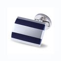 Sterling Blue Goldstone Cufflinks