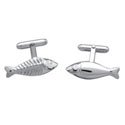 Sterling Fish Cufflinks