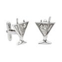 Martini Glass Cufflinks