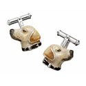 Hand Painted Labrador Cufflinks