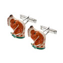 Pointer Enamel Cufflinks