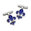 Sterling Fleur de Lis Cufflinks