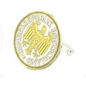 Eagle Coin Cufflinks (Germany)