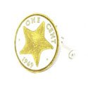 Starfish Coin Cufflinks (Bahamas)