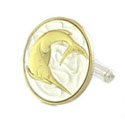 Swordfish Coin Cufflinks (Singapore)