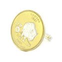 Sacred White Buffalo Coin Cufflinks