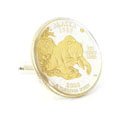 Alaska State Quarter Cufflinks