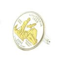 California State Quarter Cufflinks