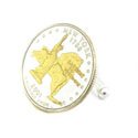 New York State Quarter Cufflinks