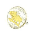 North Dakota State Quarter Cufflinks
