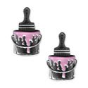 Paintbrush and Paint Can Cufflinks