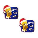 Homer D'OH HO HO Cufflinks