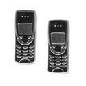 Cell phone Cufflinks