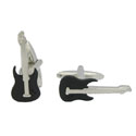 Black Guitar Cufflinks