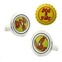 Recycled Bottle Top Cufflinks