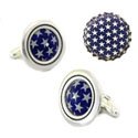 Recycled Bottle Top Cufflinks