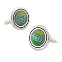 Recycled Bottle Top Cufflinks