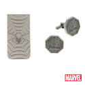 Spiderman Cufflinks & Money Clip Set