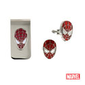 Spiderman Cufflinks & Money Clip Set