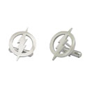 Stainless Steel Flash Gordon Cufflinks