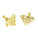 Gold Superman Cufflinks