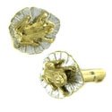 Frog on a Lily Pad Cufflinks