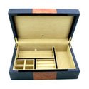 Burl & Piano Black Jewelry Box