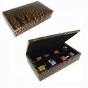 8 Pair Cufflink Collector's Case